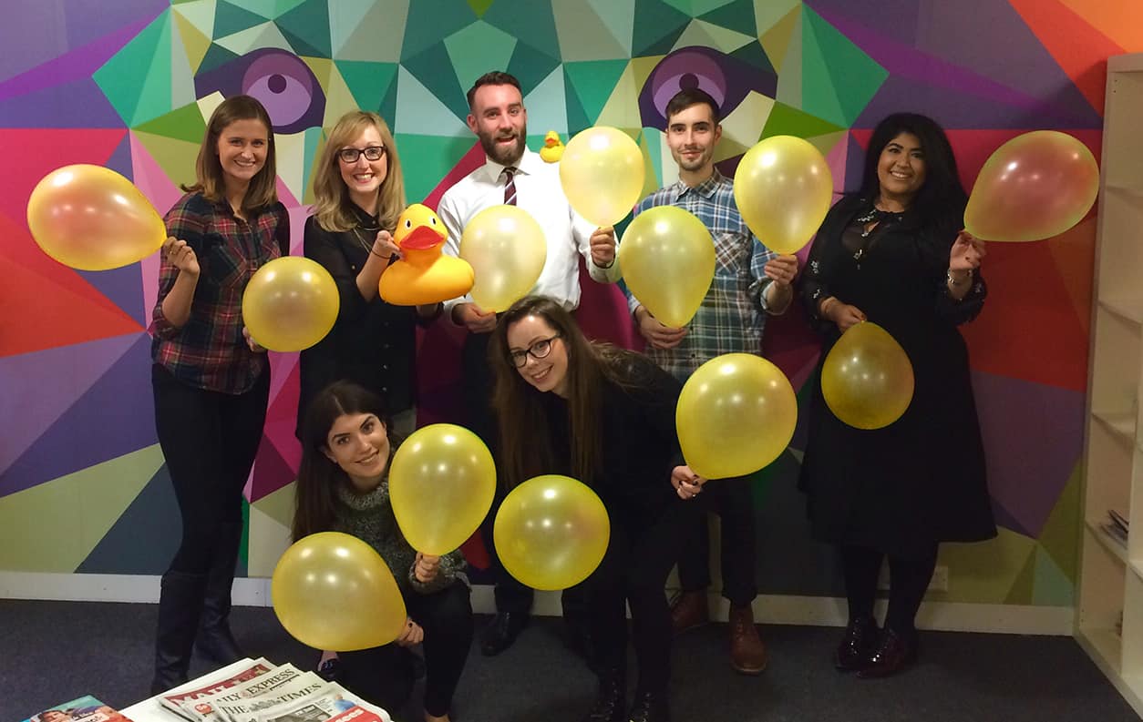 The team at Big Cat are planning to join in the Big Yellow Friday fun