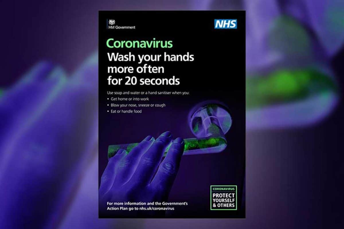NHS handwashing COVID-19