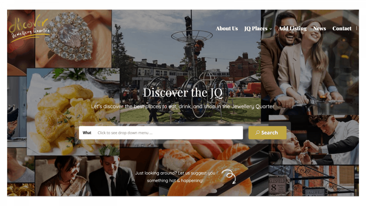 Discover the JQ - home page