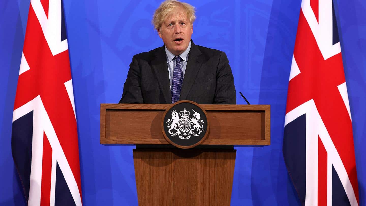 Boris announces lockdown easing