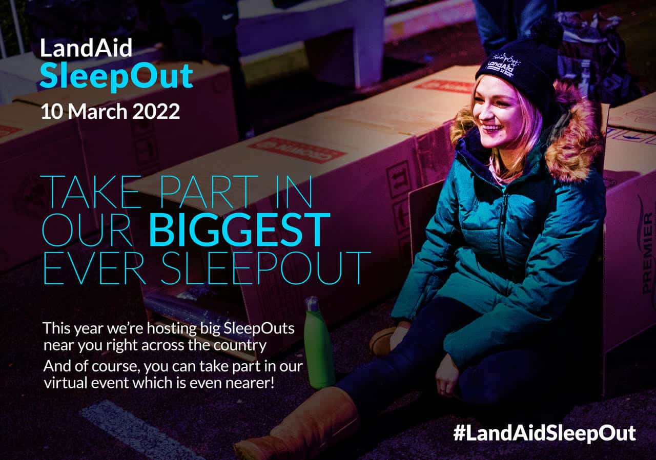 LandAid sleepout image